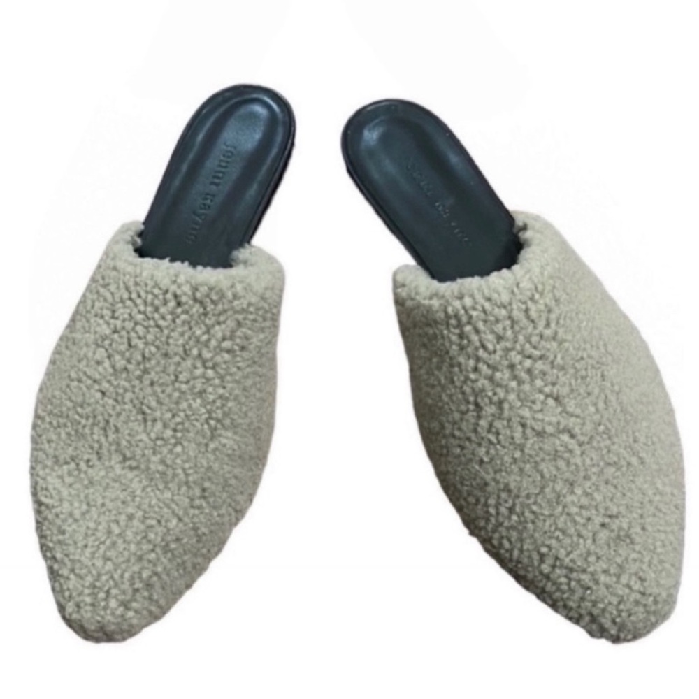 Jenni Kayne Shearling Mules Size EU 39 NWOB